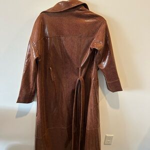 Elegant Brown Women's Coat